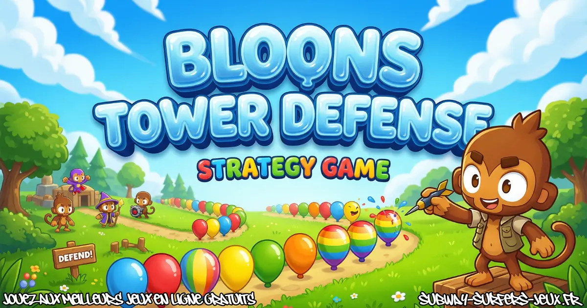 Joue à Bloons Tower Defense Gratuit En Ligne