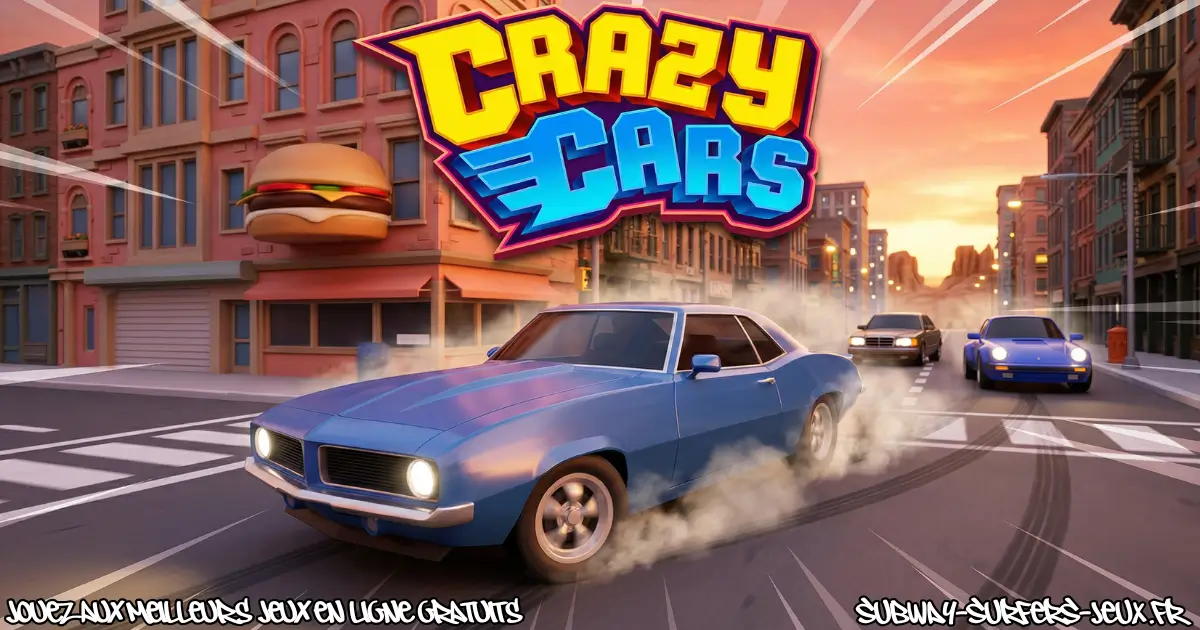 Joue à Crazy Cars Gratuit En Ligne
