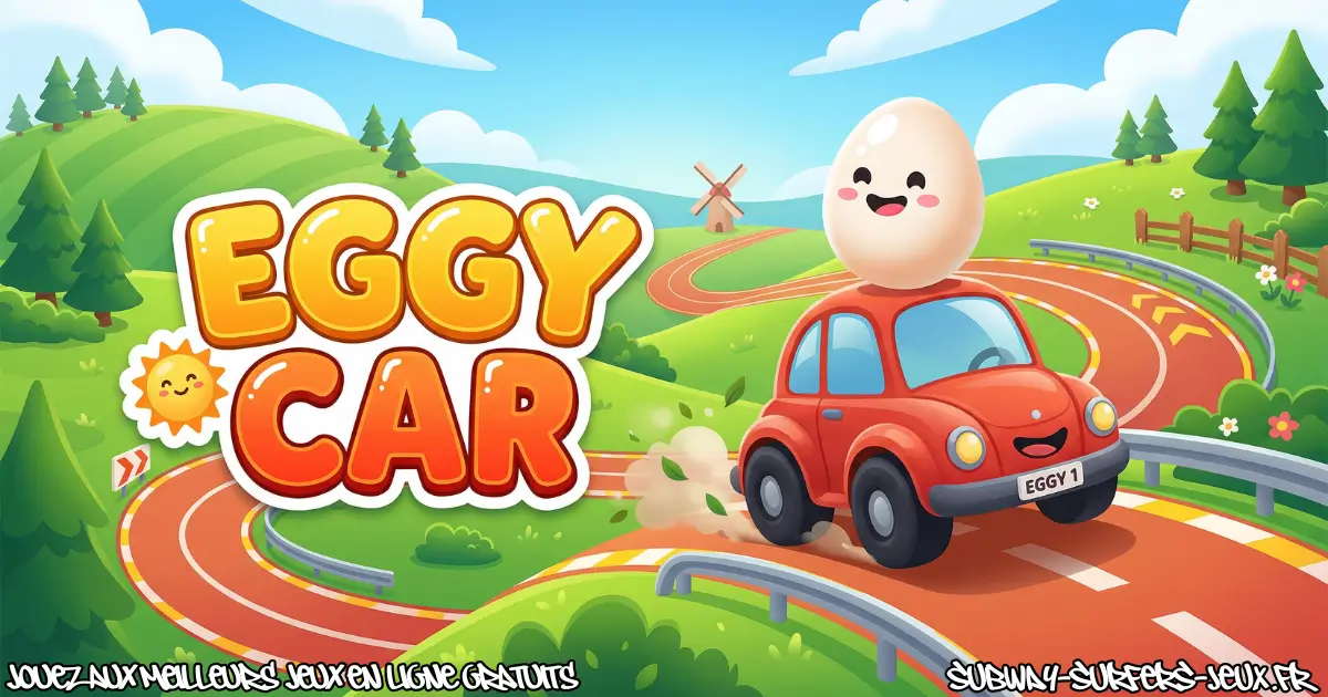 Joue à Eggy Car Gratuit En Ligne