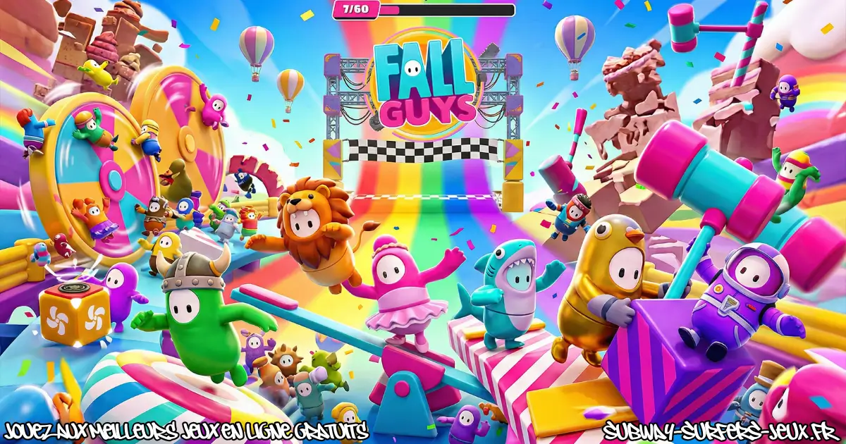 Jouez Fall Guys Gratuit En Ligne