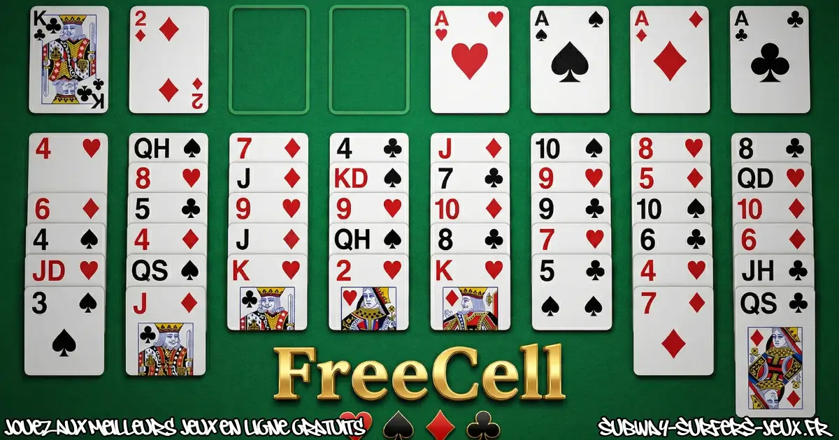 Jouez Freecell Gratuit En Ligne