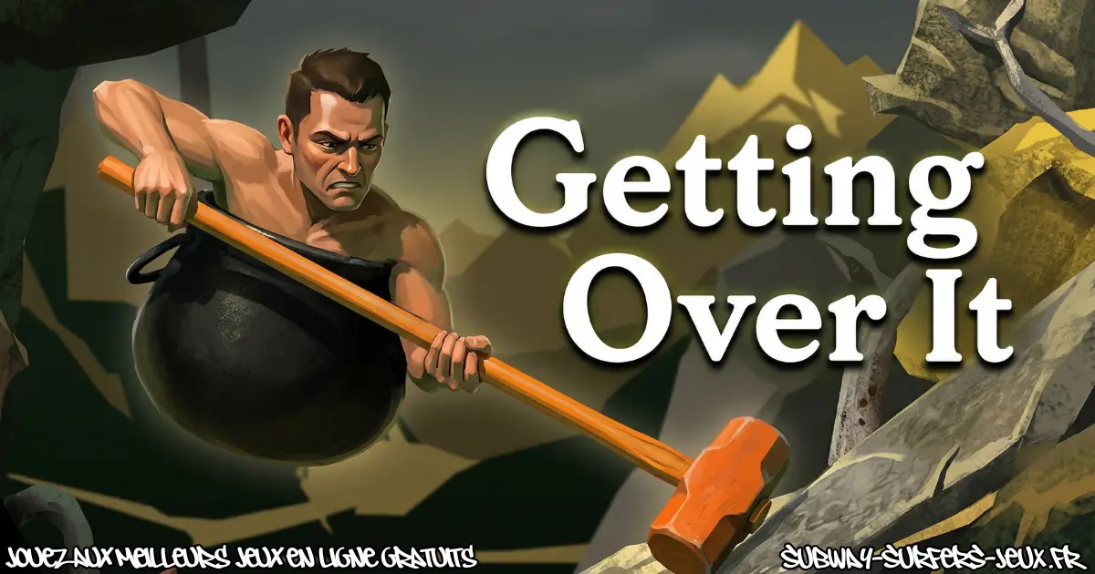 Joue à  Getting Over It Gratuit En Ligne