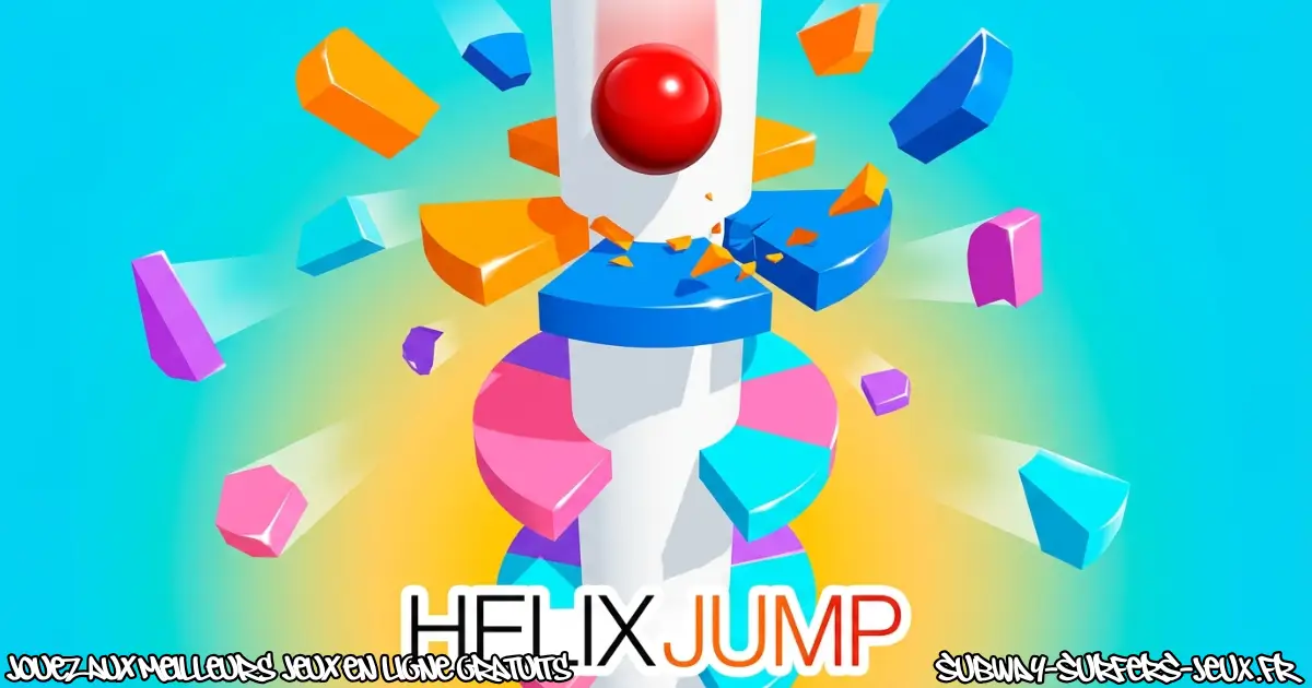 Joue à Helix Jump Gratuit En Ligne