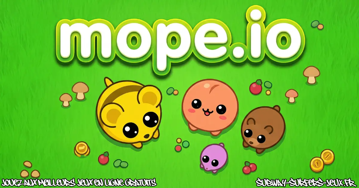 Joue à Mope io Gratuit En Ligne