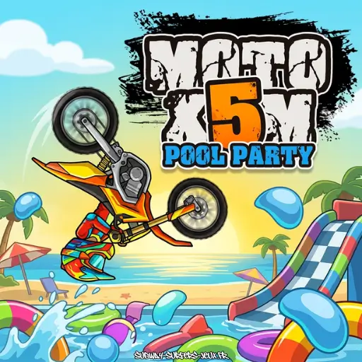 Moto X3M 5 Pool Party
