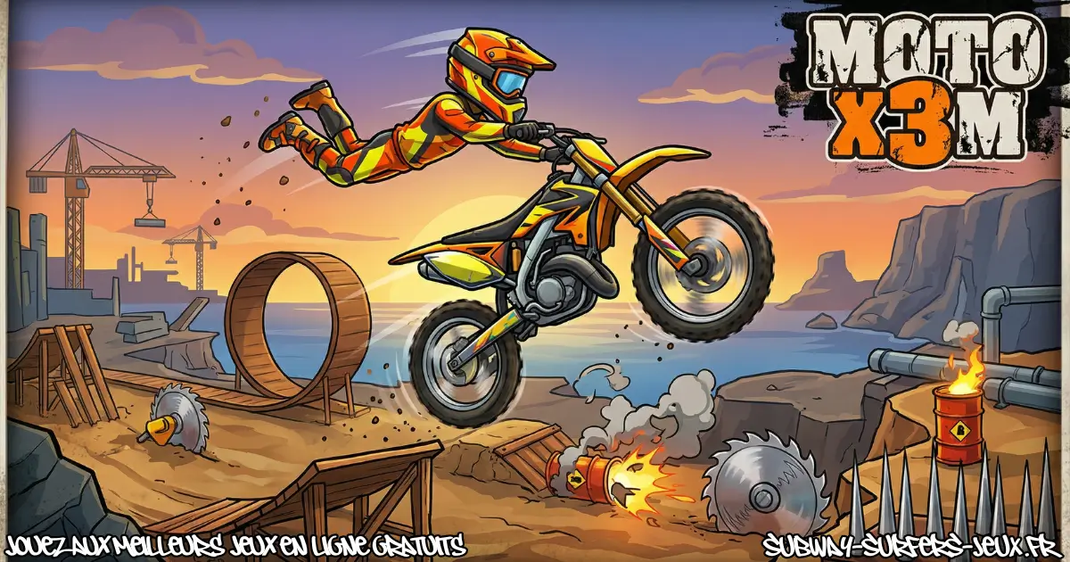 Jouez Moto X3M Gratuit En Ligne