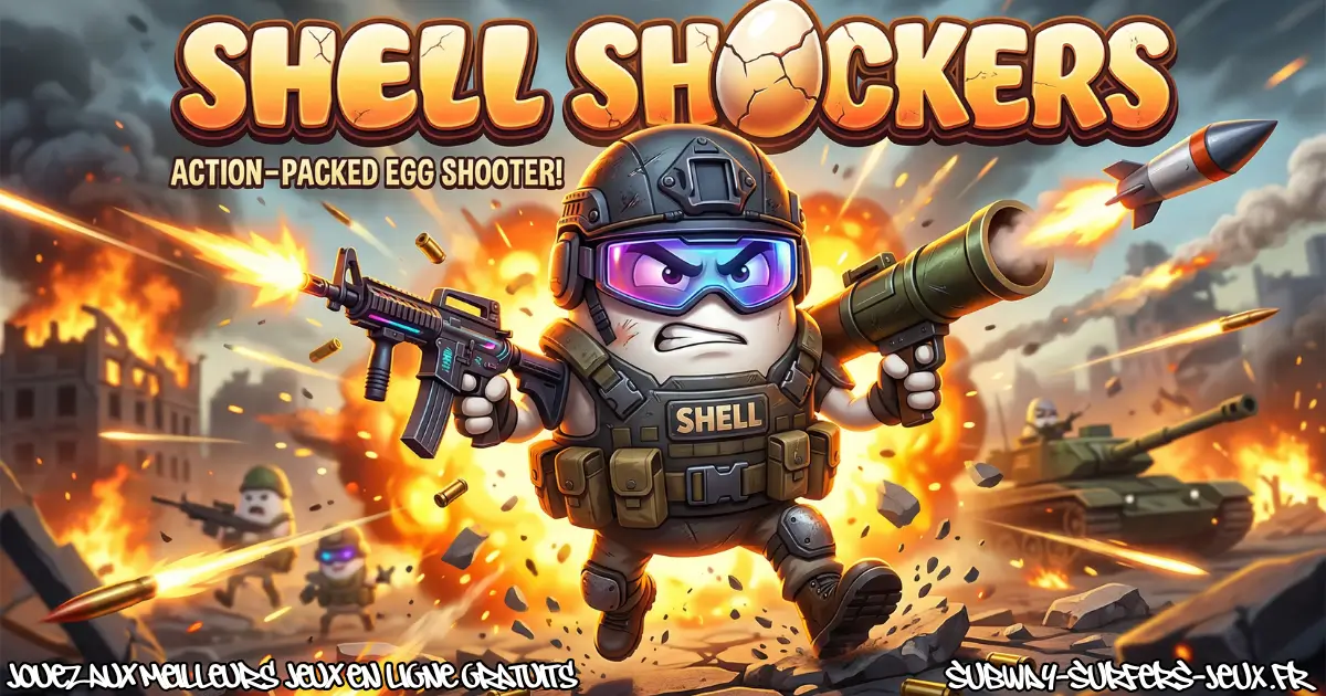 Joue à  Shell Shockers Gratuit En Ligne