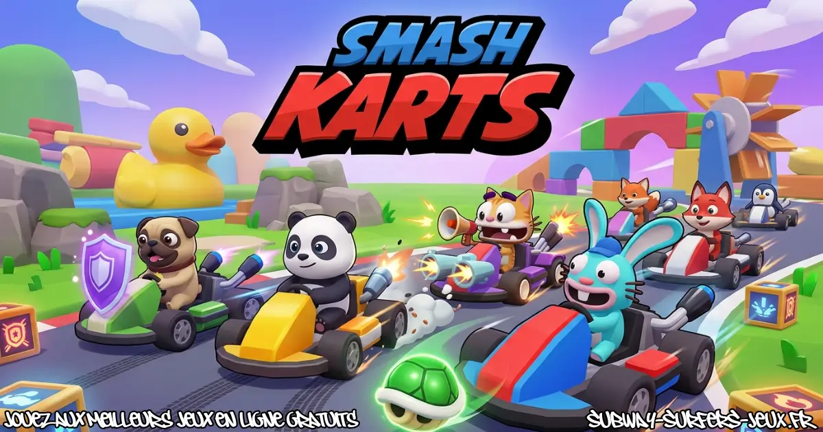 Joue à Smash Karts Gratuit En Ligne