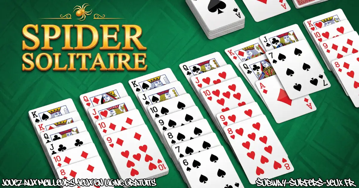 Jouez Spider Solitaire Gratuit En Ligne