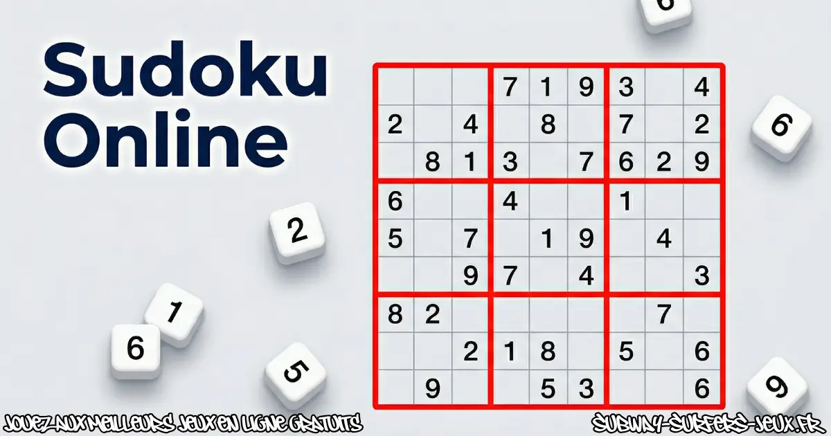 Joue à Sudoku online Gratuit En Ligne