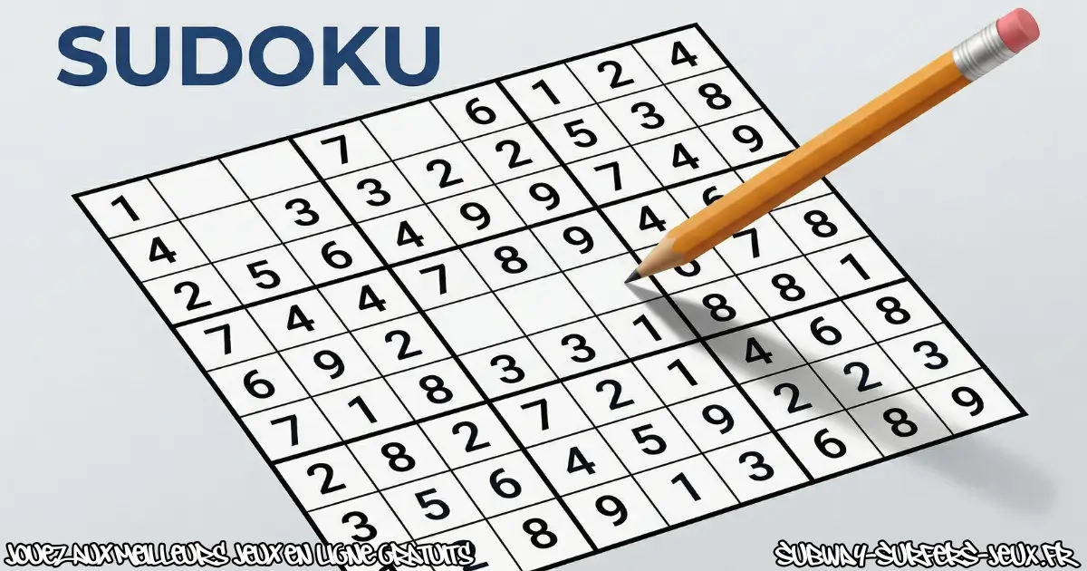 Jouez Sudoku Gratuit En Ligne