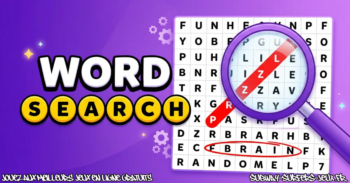 Joue à Word Search Gratuit En Ligne